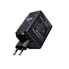 Dual Charger: Fast Charging Double Retractable Cable Travel Charger