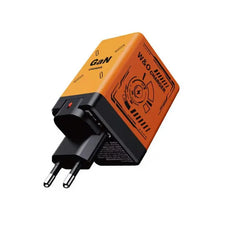 Dual Charger: Fast Charging Double Retractable Cable Travel Charger